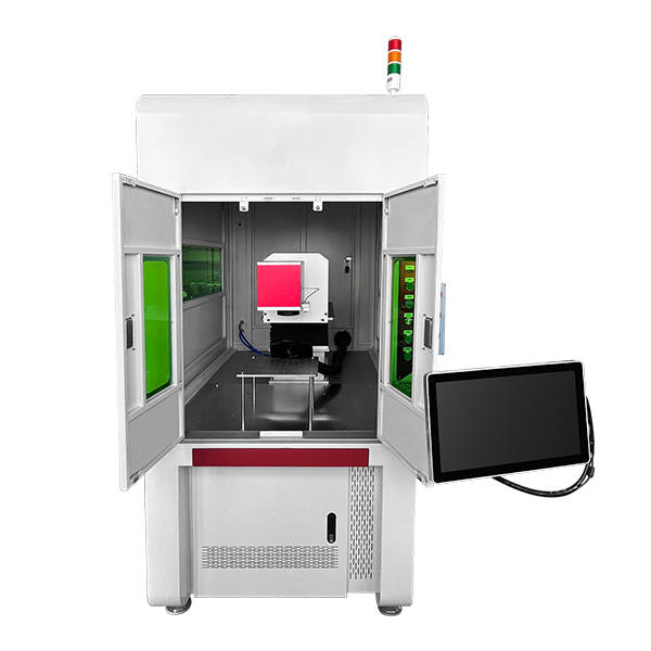 co2 laser marking station