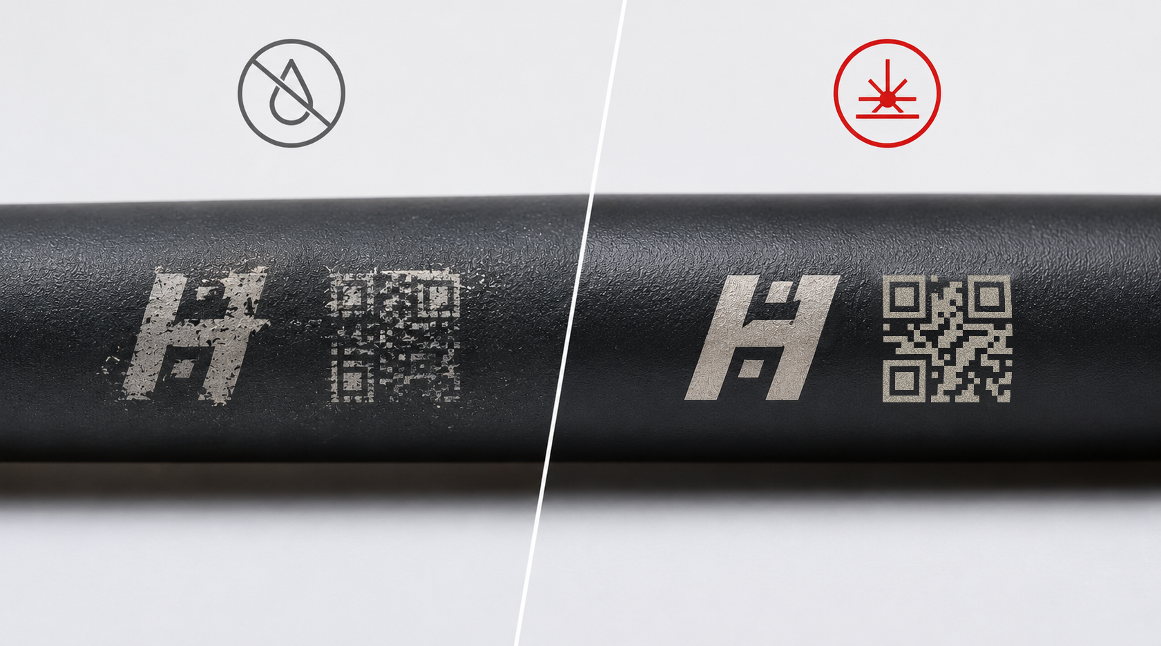 Laser Marking vs Ink printing